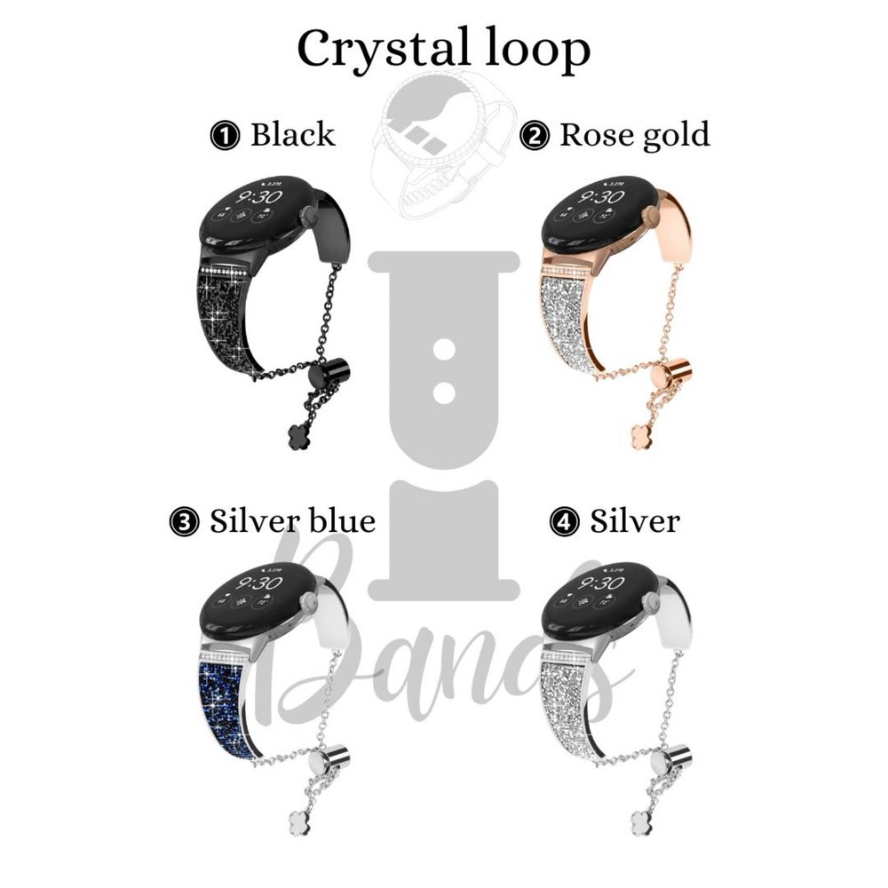 Кристални каишки за Samsung/Huawei/Amazfit/Garmin