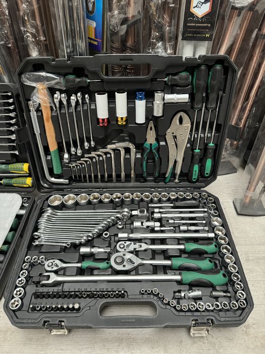 Набор ключ инструмент 142 предмет 87предмет