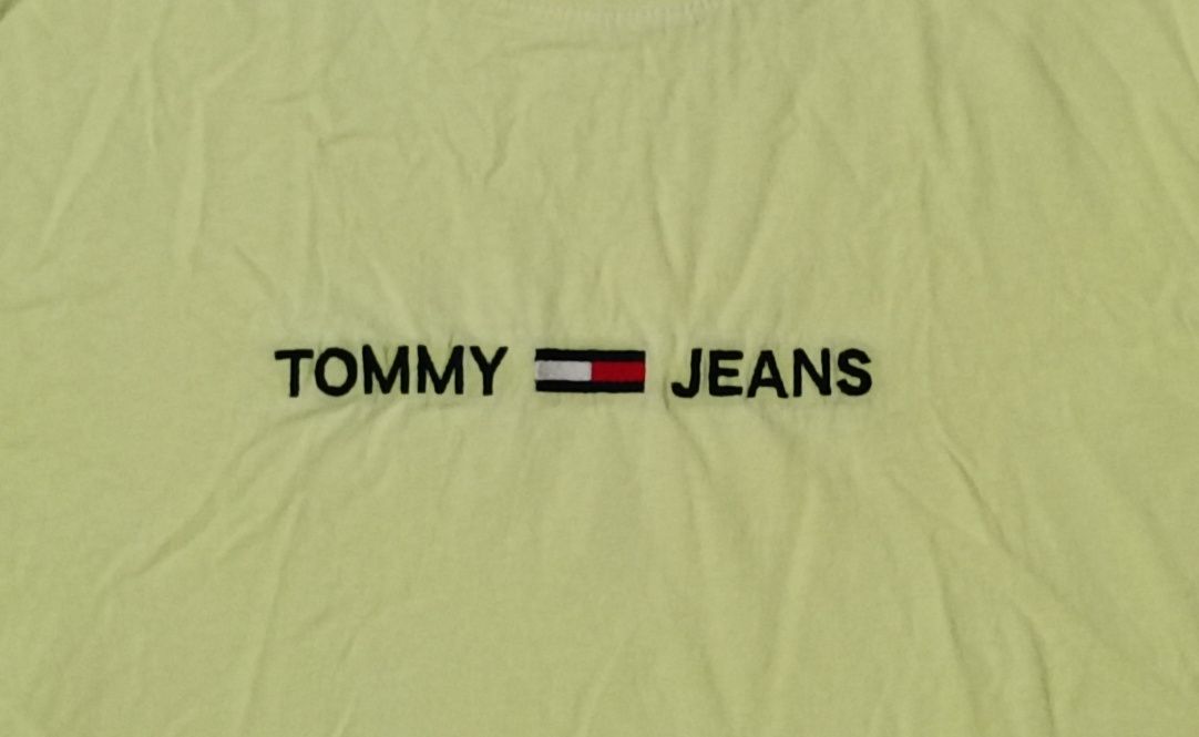 Tommy Jeans T-Shirt оригинална тениска L памучна фланелка