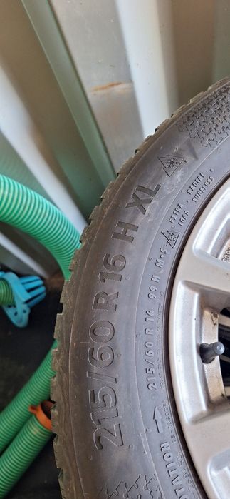 Anvelope allseasone M+S cu jante  AZW 215 60 16