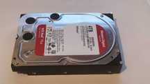 HDD WD Red PLUS 4TB, NAS, 5400rpm, 256MB cache, SATA-III, 3.5"
