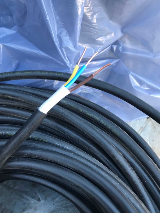 cablu electric  masiv cyy-f 3x1,5mm conductor electric  cyy-f 3x2,5 mm