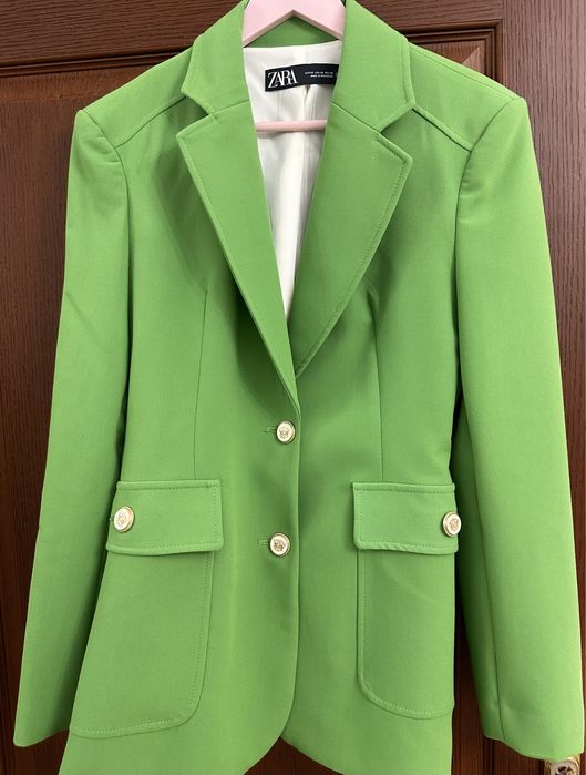 Зелено сако Zara