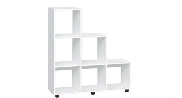 Етажерка Кубо 5 бяла