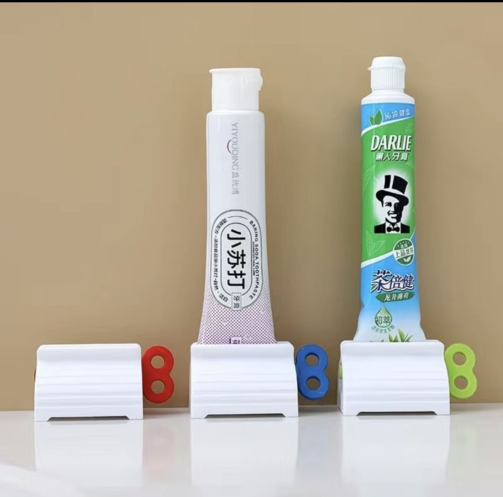 Tish pastasi siqish moslamasi - Dangasalar uchun ijodiy dispenser, mul