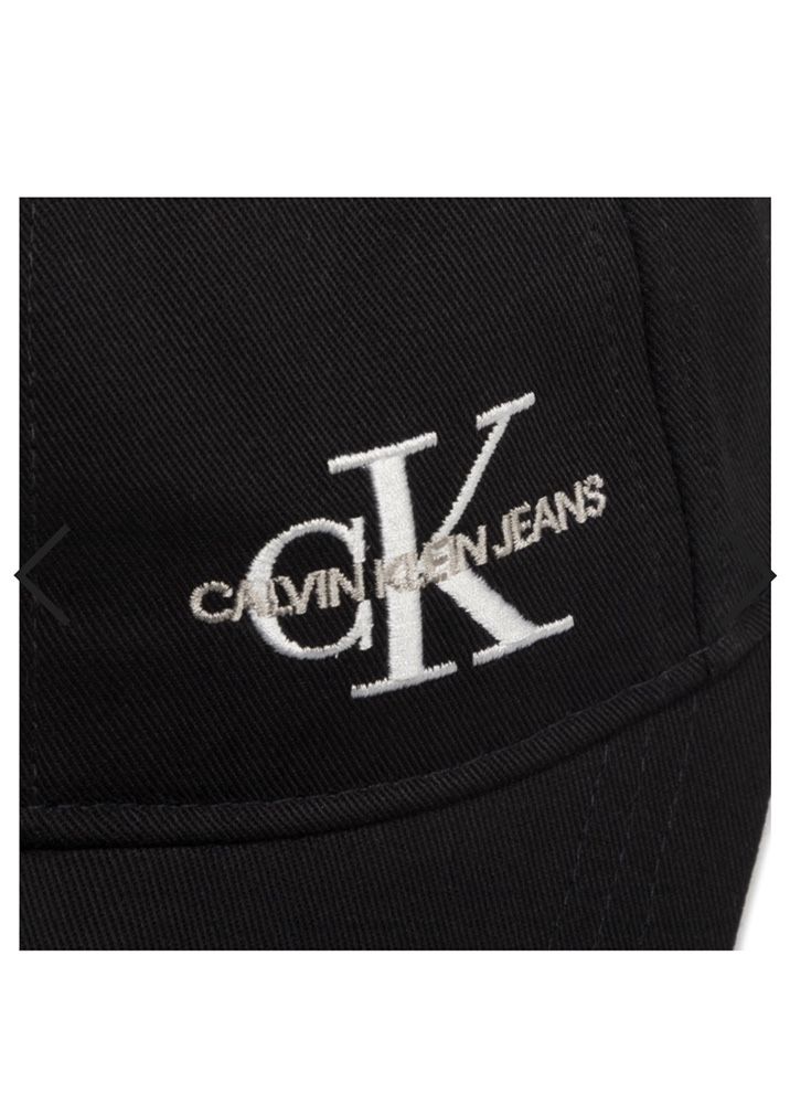 Sapca Calvin Klein CK neagra Cap dama reglabila