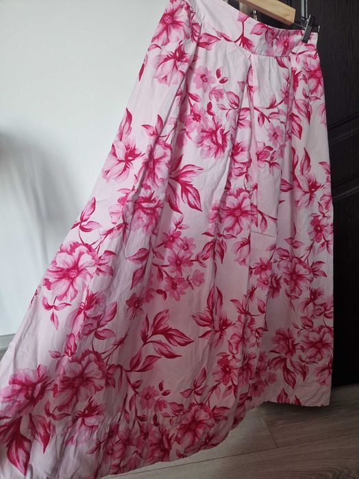 Fustă cu imprimeu floral