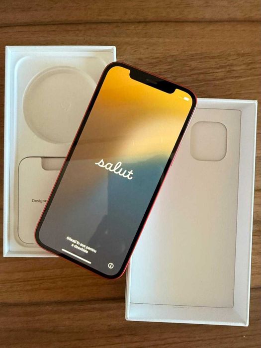 Iphone 12 Red 64GB Utilizat (Conditie Excelenta)