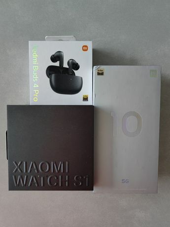 Xiaomi MI 10 5G + Xiaomi Watch S1 + Redmi Buds 4 Pro