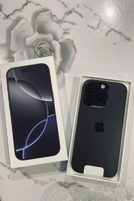 Iphone 16 pro 256гб черный