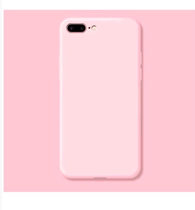 Husa Soft Case Slim Silicon Interior Catifea Iphone 7 8 Plus SE 16E