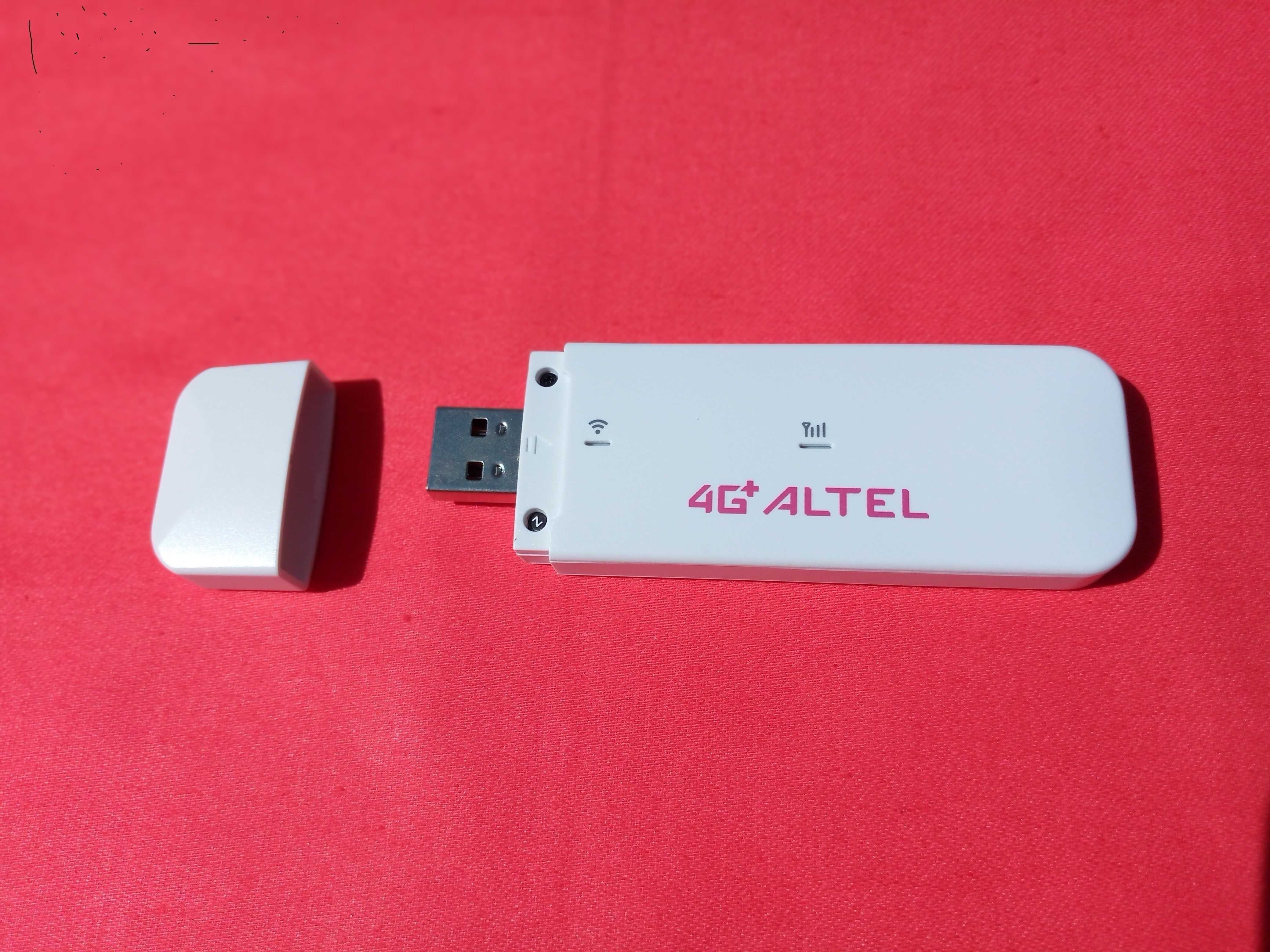 новый абсолютно алтел 4G+ модем usb роутер wifi скорость до 150 мб.сек