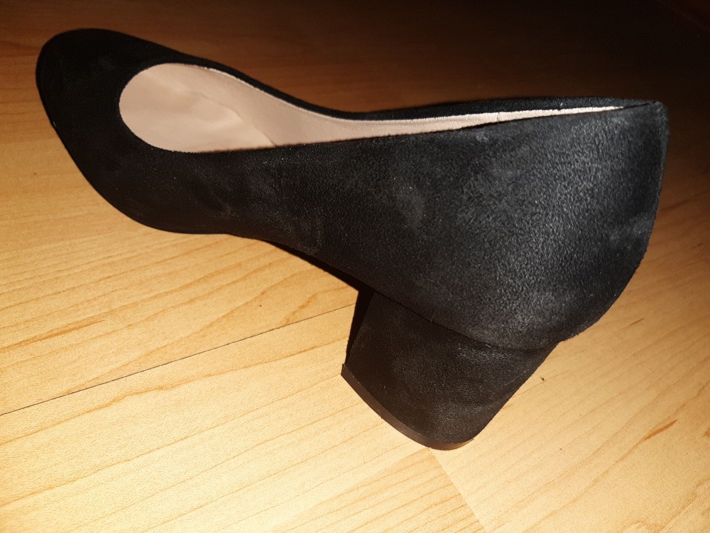 Pantofi cu toc negri dama Graceland masura 39