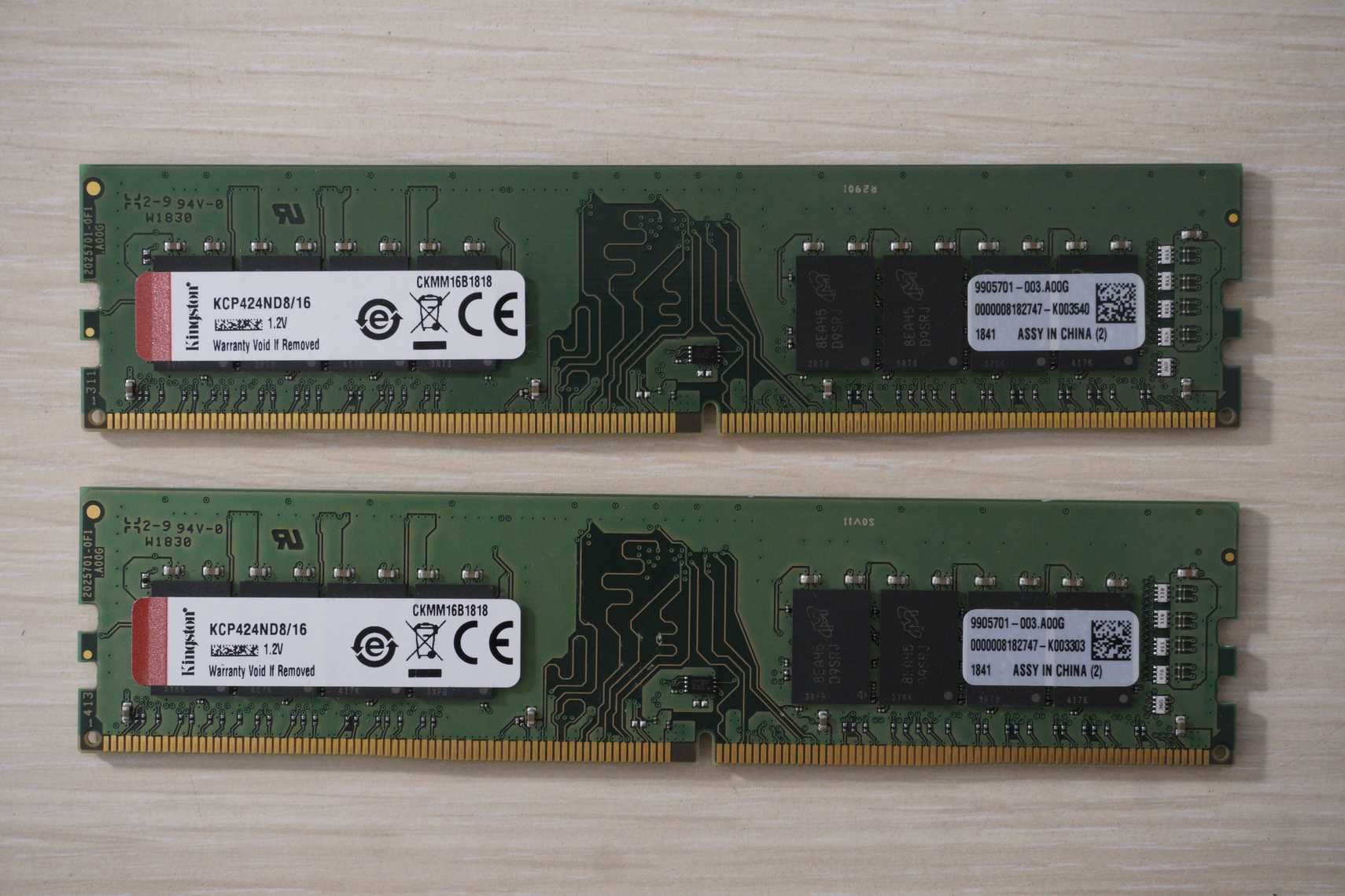 32GB (2x16GB) RAM DDR4 Kingston 2400mhz