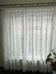 Set de perdele  pentru hol si sufragerie , brodate