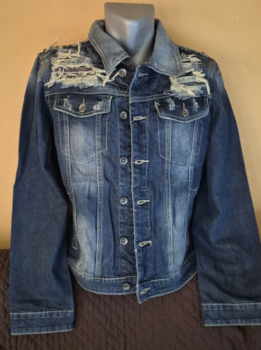 Дънково яке IRON MAIDEN
Размер - ширина - 50 см 
                 дълж