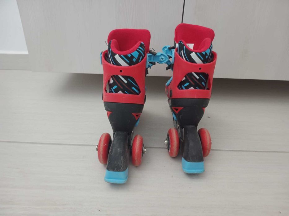 Patine cu role reglabile copii, mărime 27-30