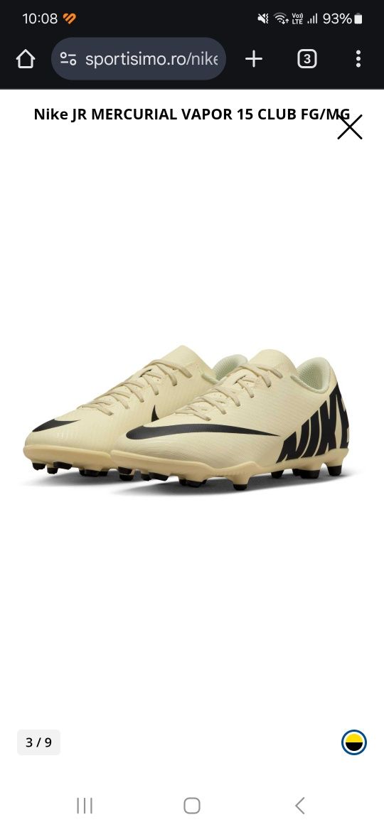 Crampoane Nike mercurial