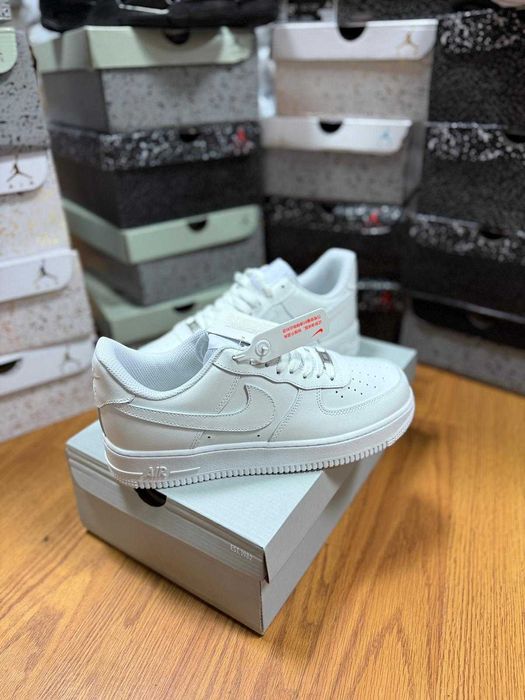 #TrueToSHoe# Nike Air Force 1 Low White - Livrare Cu Verificare -