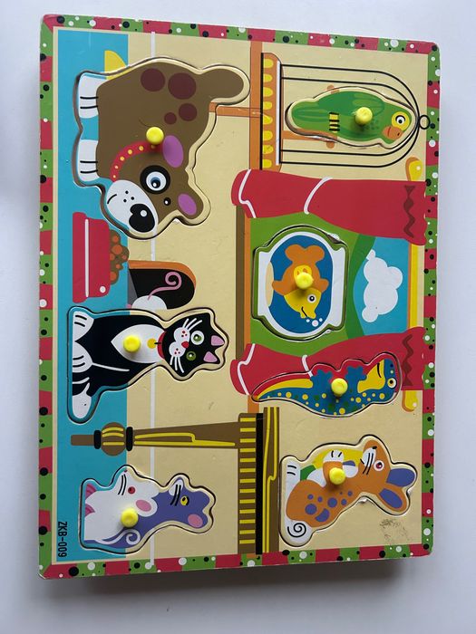 Образователен Дървен куб