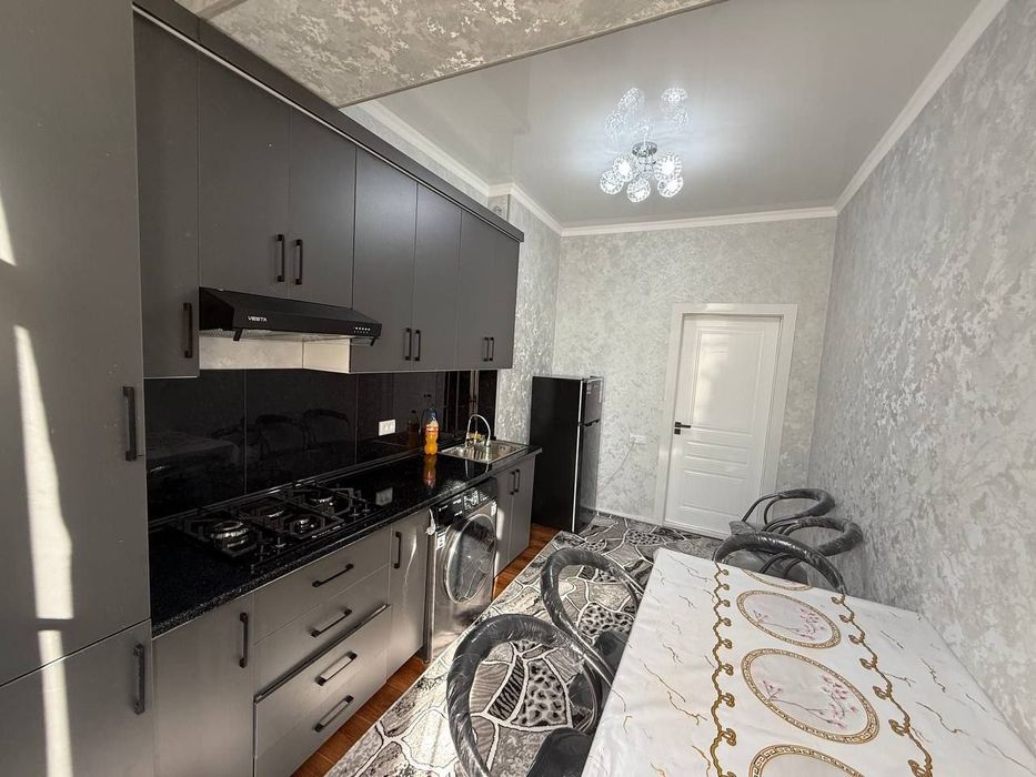 Сдаётся новая 2х ком квартира на 7 этаже, ор:Крытый Рынок, Мажмуа