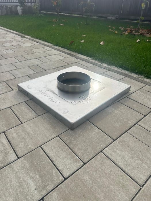 Capac pentru cos din caramida