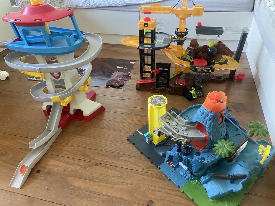 Детска писта Paw patrol, matchbox и строителна площадка