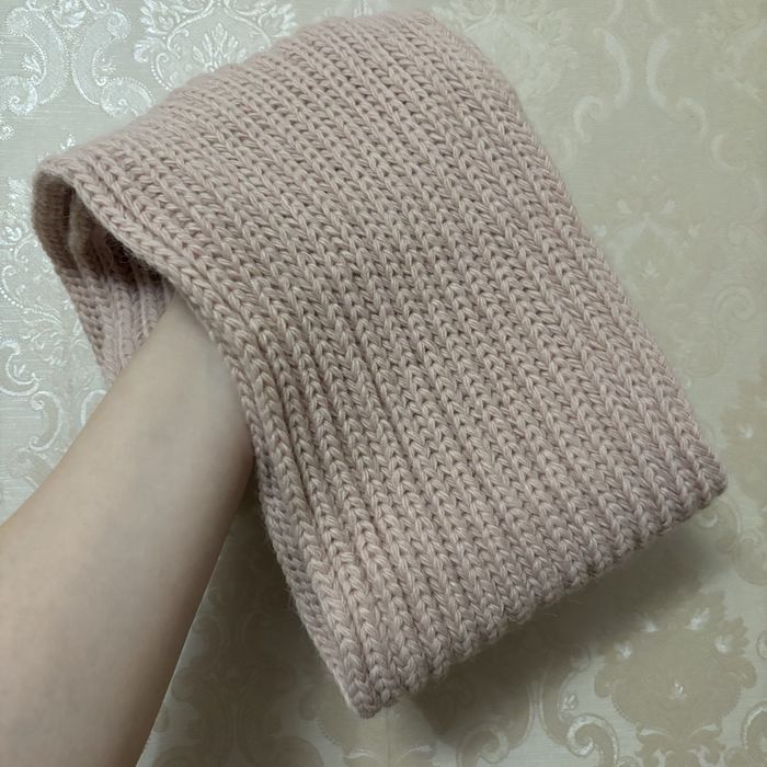 Шапка и снуд из акрила и шерсти