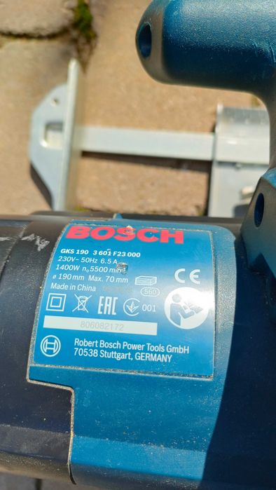 Fierastrau circular profesional Bosch GKS 190