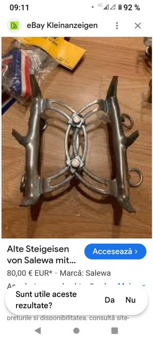 vând colțare alpinism,rampicatori pt cățărat,crampoane