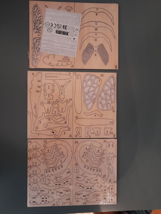 Сглобяеми дървени  макети