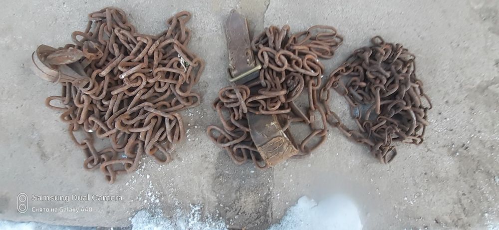 Цепи металлические