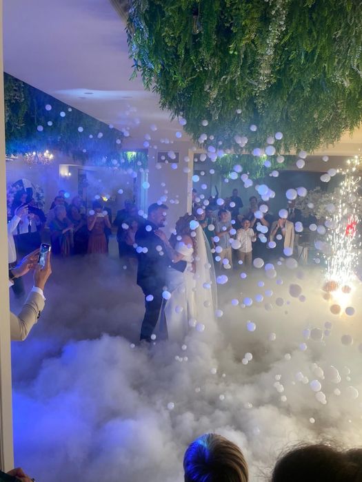 Platforma 360, Oglinda foto, Fum greu si gheata carbonica