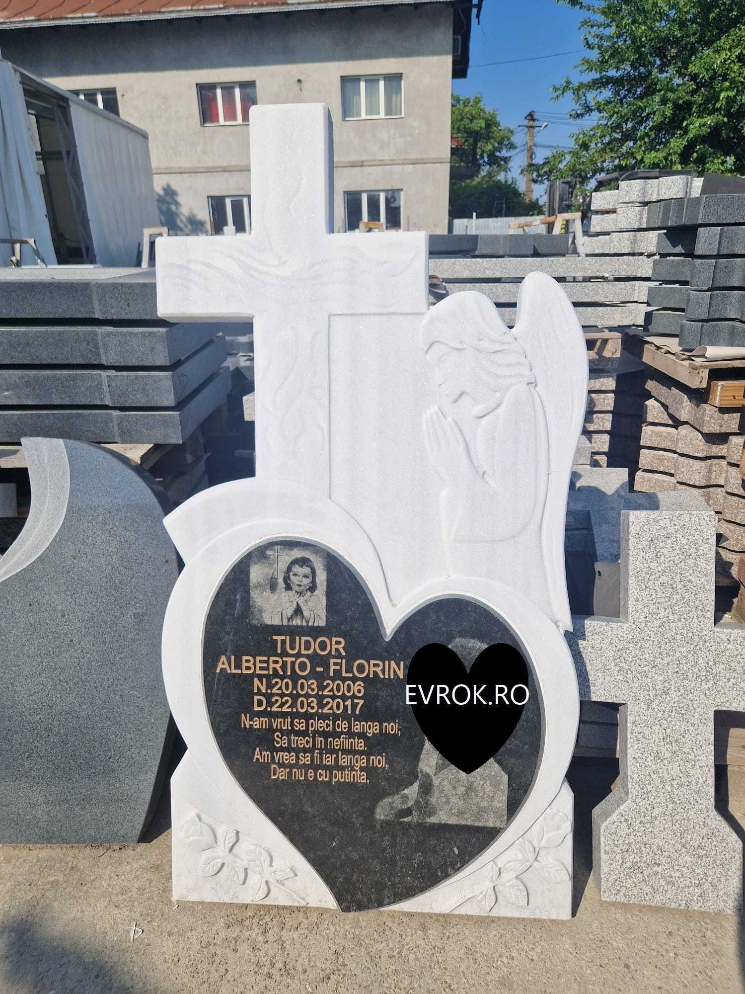 monumente funerare cruce marmura si granit gravura fotoceramica poze
