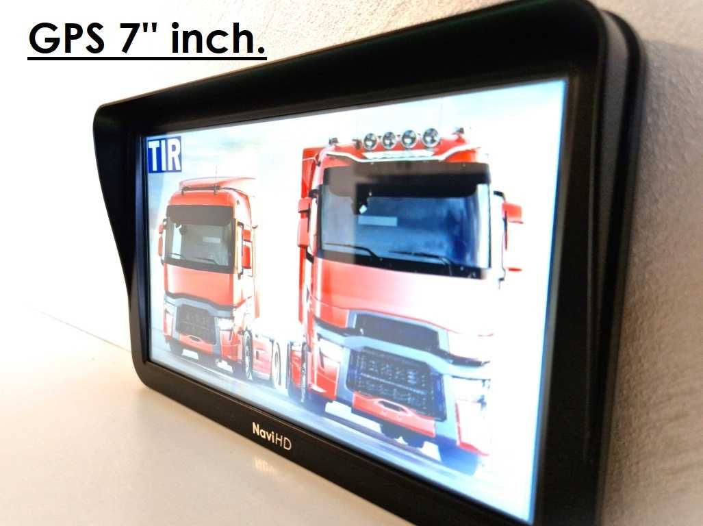 GPS NaviHD PRO -7"inch. Actualizat Truck,TIR,Camion,Auto. Model NOU.