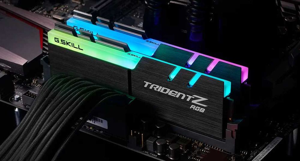 G.Skill Trident Z RGB LED 2x8/16 Gb 3200 Mhz - F4‑3200C16D‑16GTZR