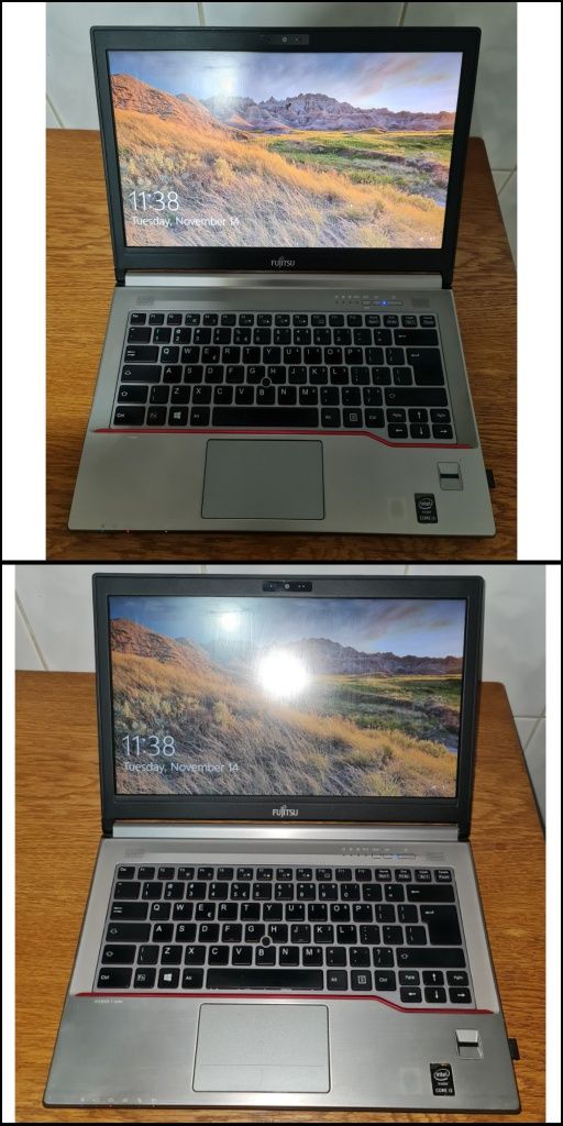 Laptop Fujitsu Lifebook E744    i3 / 8gb ram