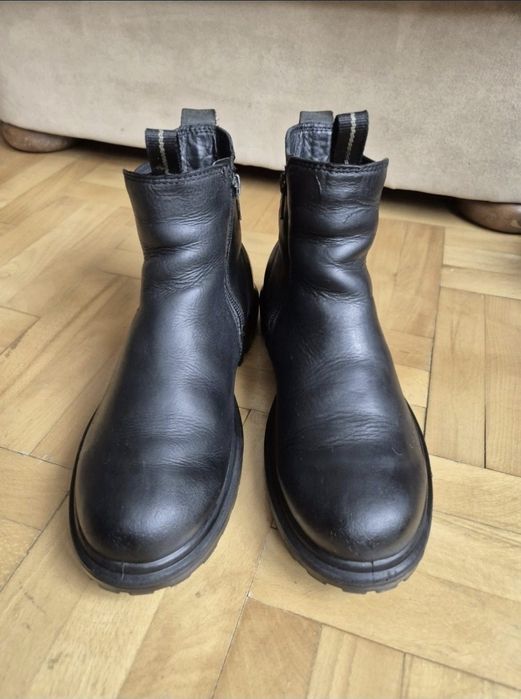 Ghete iarna, ECCO Tredtray K, Piele naturală - Lână - 37 [24 cm)