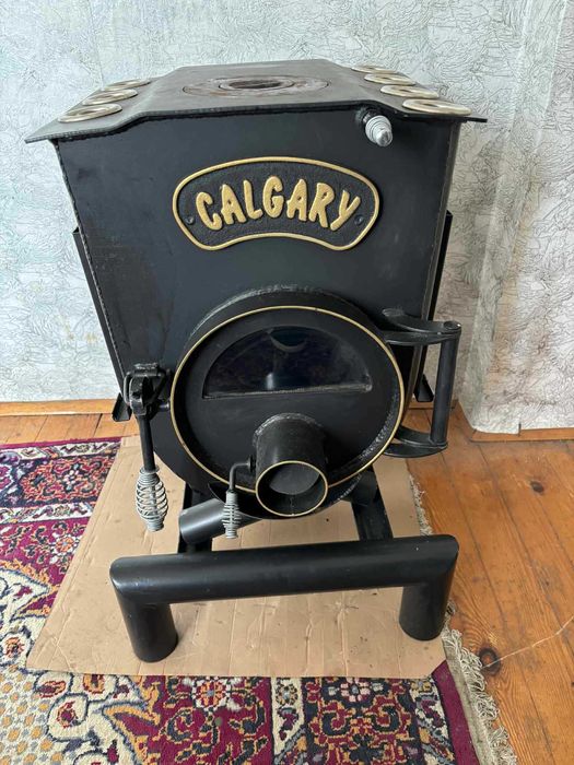 Канадска камина на дърва с котлон 7 КВТ