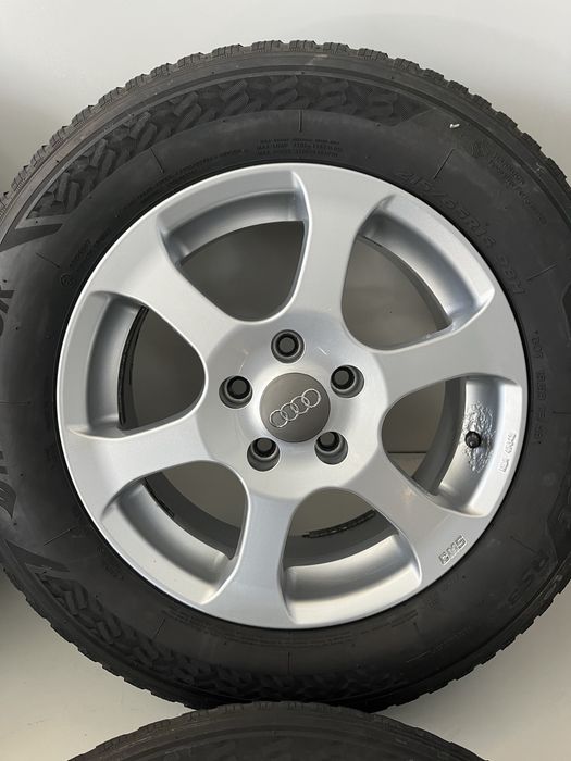 Джанти 16 цола 5х112 за Ауди Кю3 и А6 Олроуд със зимни гуми 215/65/16