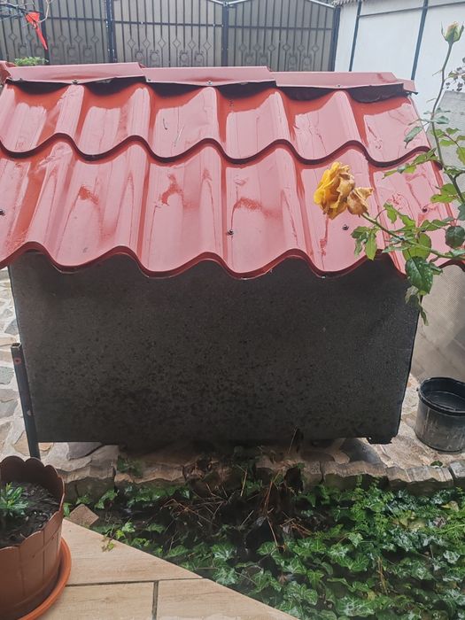 Cușcă câine talie mare, din lemn masiv