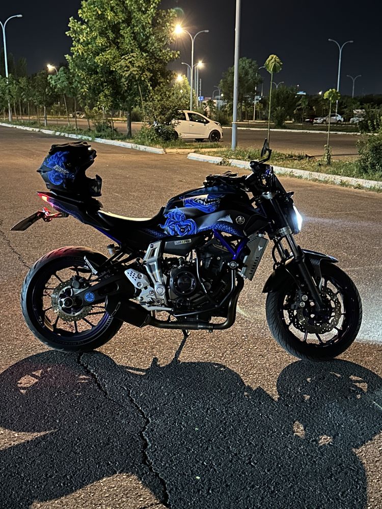 Yamaha MT07, мотоцикл, стрит, мото, moto