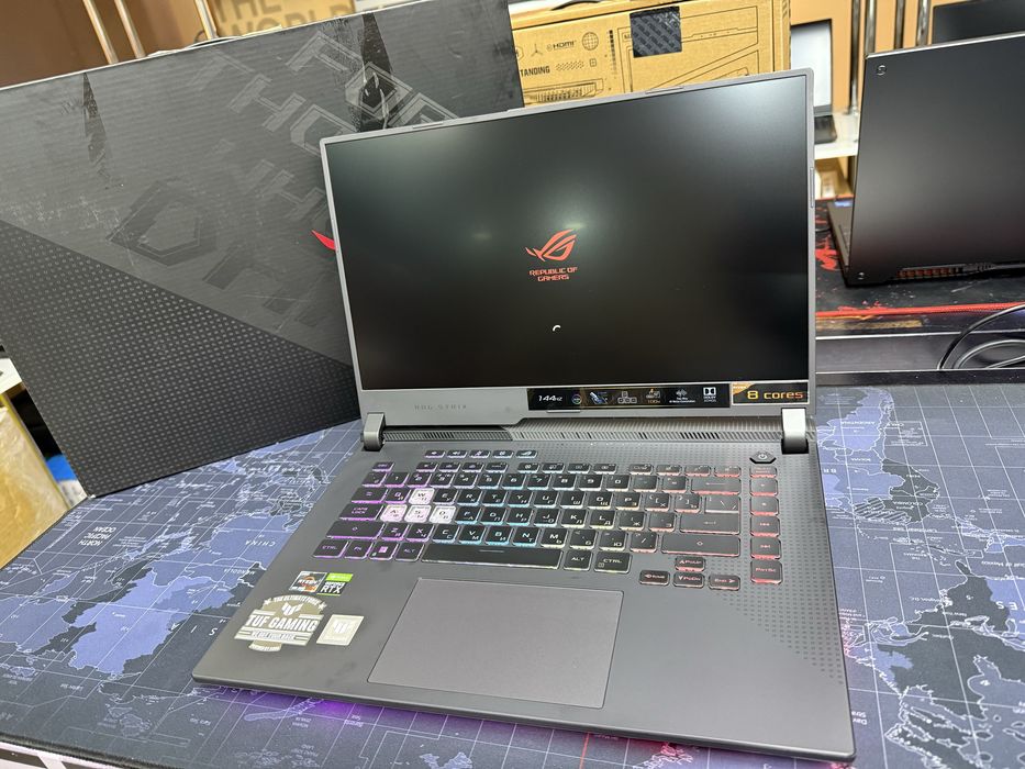 Игровой Asus ROG Strix G15 - Ryzen 7-4800H/8Gb/512Gb/RTX3050