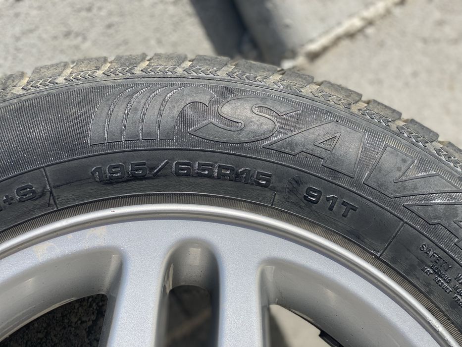 15-ски джанти за Бмв 5Х120 с зимни гуми