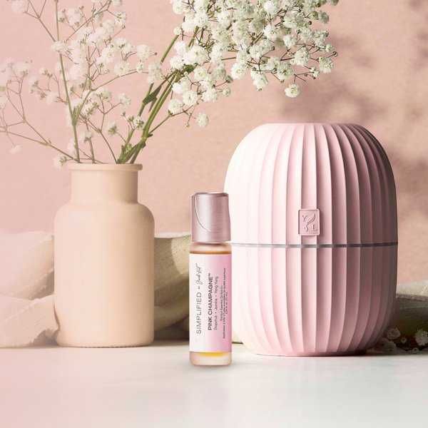 Difuzor Cactus roz pudra SAU bej Young Living - NOU / umidificator