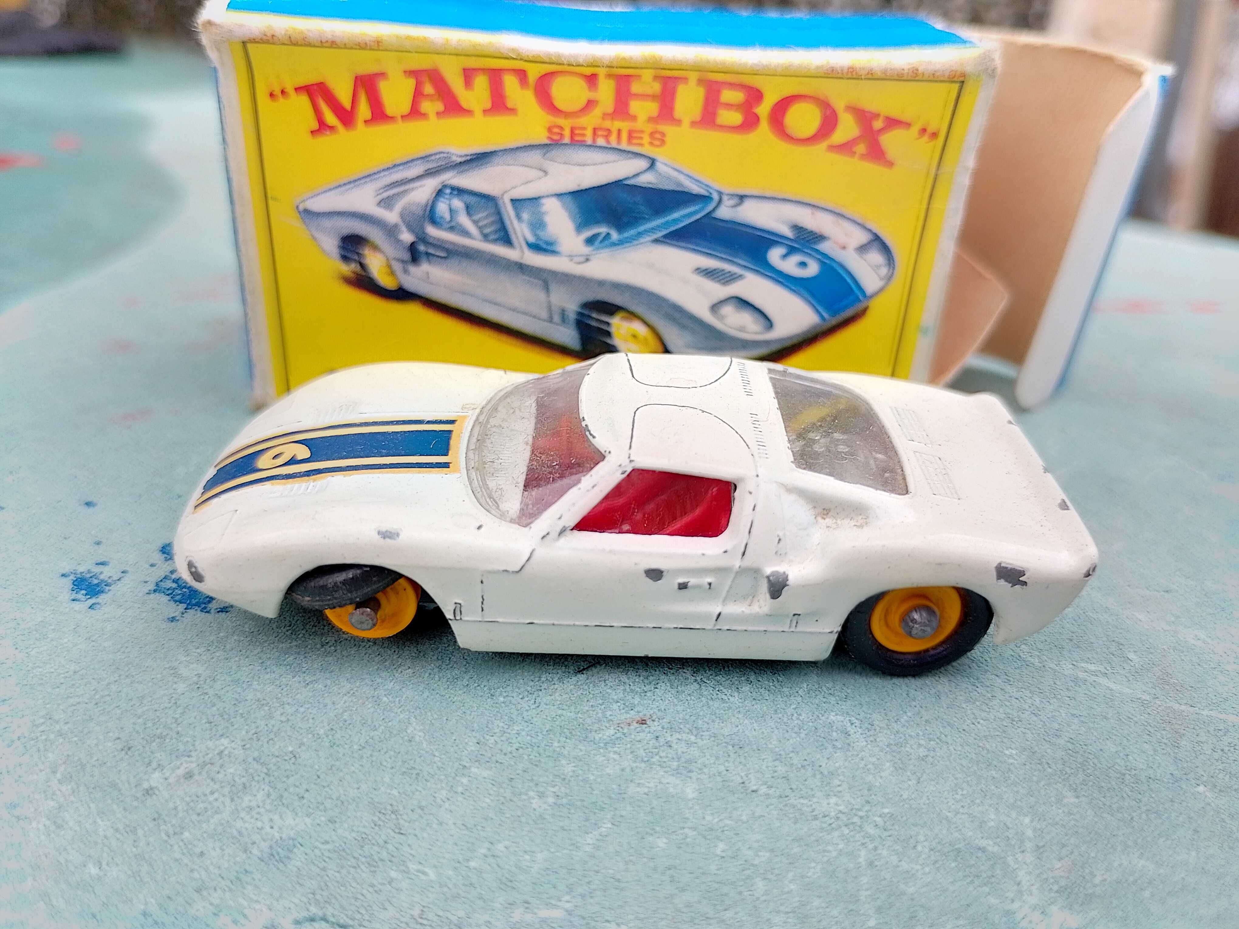 Оригинален Мачбокс с кутийки Matchbox 41c Ford GT