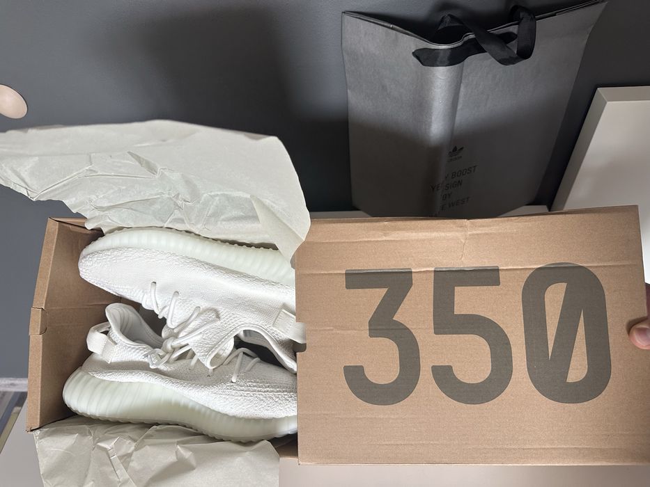 Yeezy-350 Cream White 47 номер