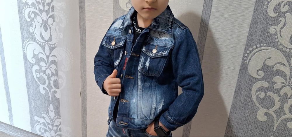 Детско Дънково яке Dsquared