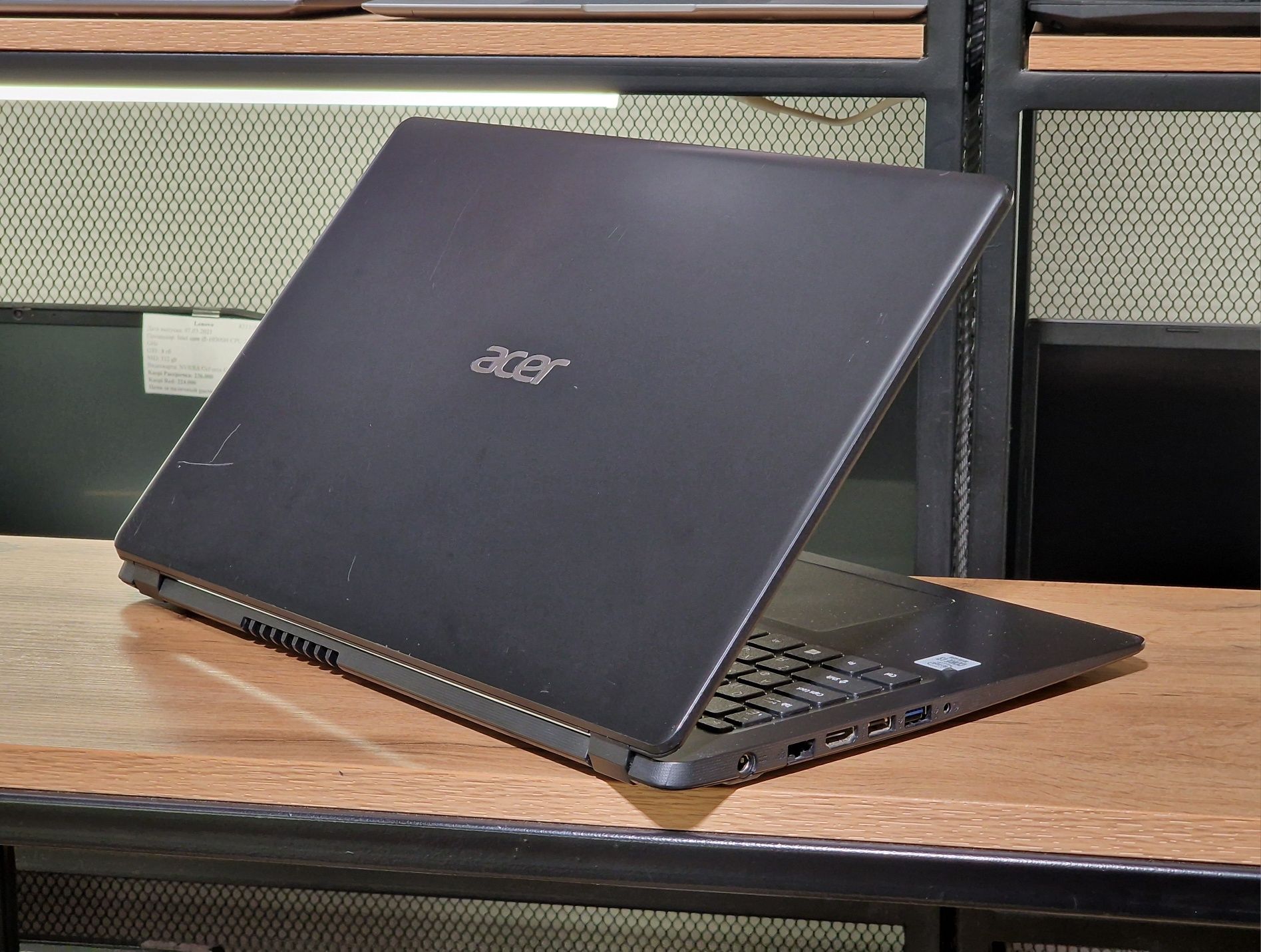 Ноутбук Acer Intel core i3-10/4GB/SSD128GB, 8783/A10