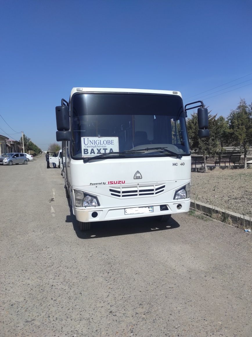 JAC Synray ва Isuzu автобус арендага берилади